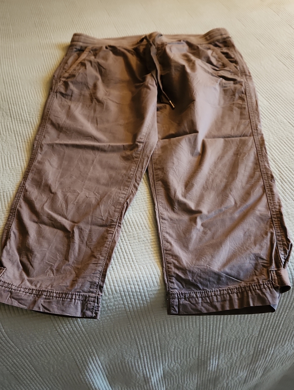 L.L. Bean Women's Brown Drawstring Jogger Pants